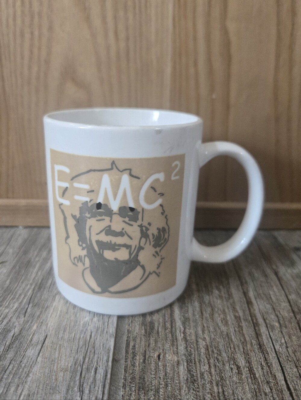 Wondermugs Albert Einstein E=mc2 Academia Physics STEM Novelty Coffee Mug